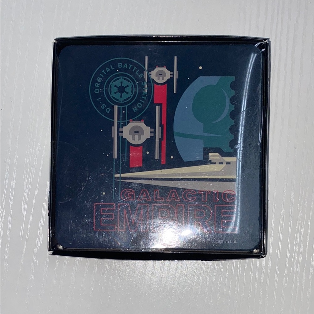 3/$20 bundle Galactic Empire Coaster Set